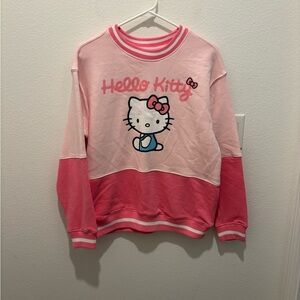 Hello Kitty Pink Sweatshirt Size Medium
